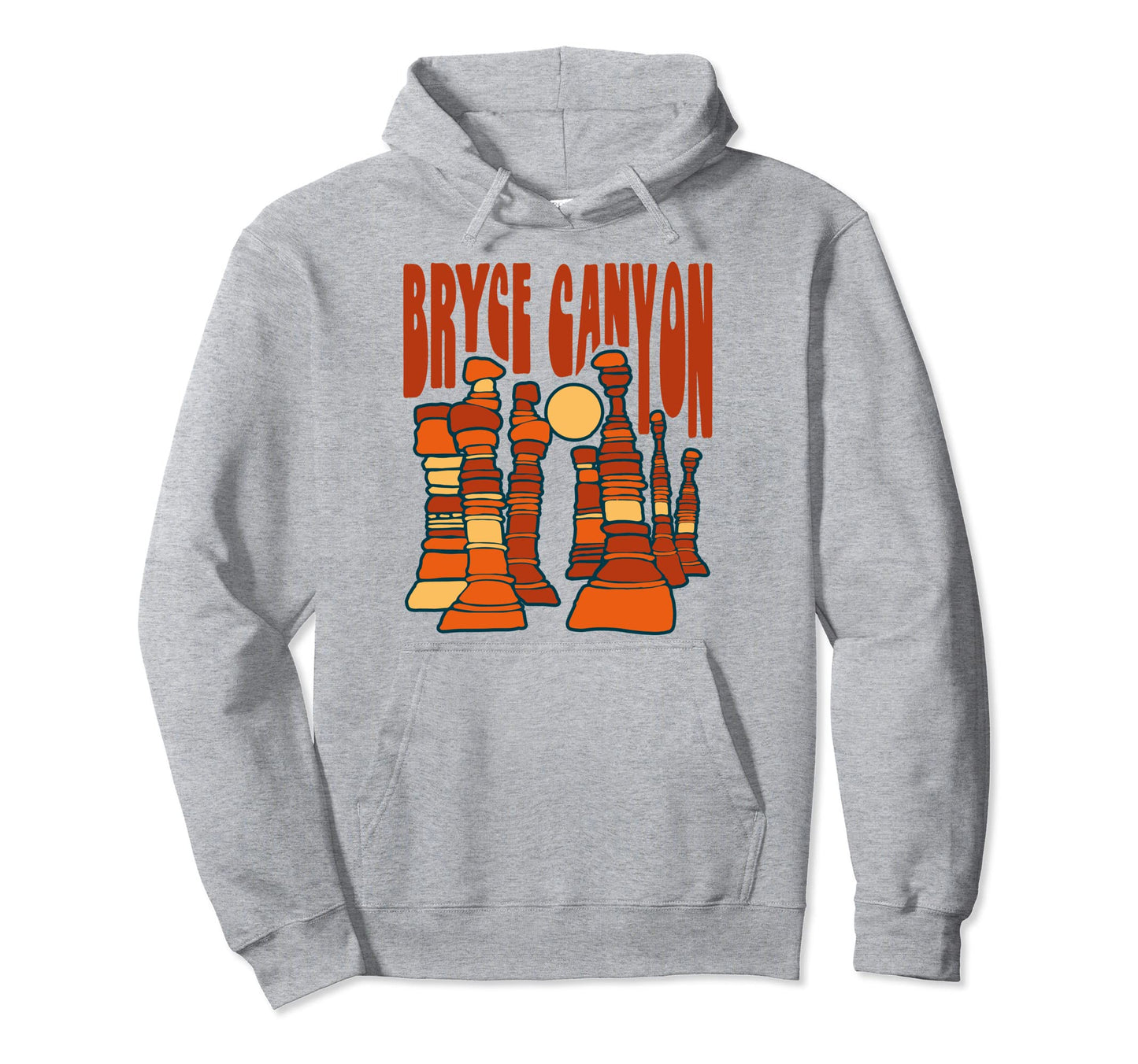 Bryce Canyon National Park Hoo Doo Hoodie - Custom Art Print Unisex - T-Shirt, Sweatshirt, Hoodie