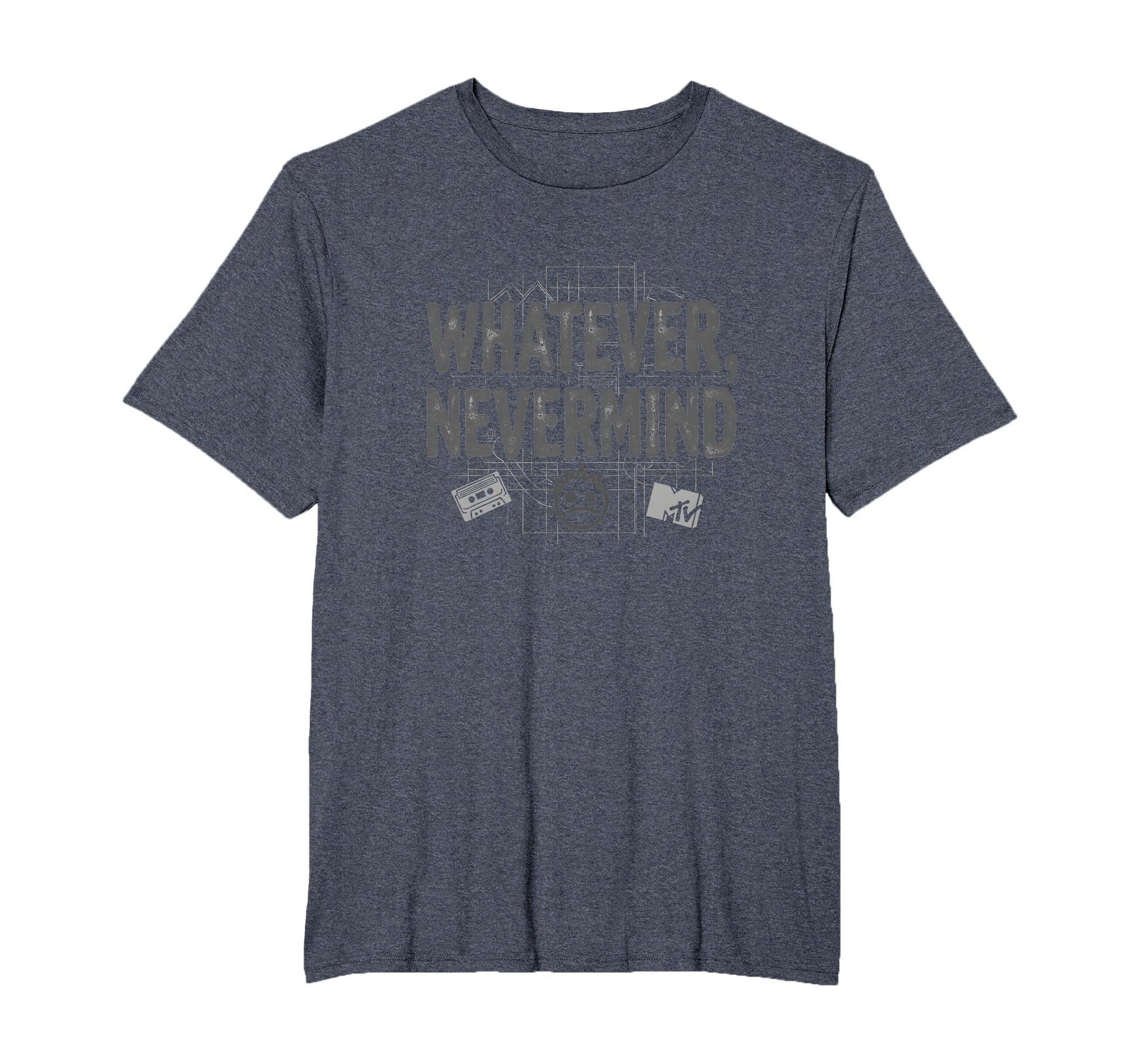 Whatever Nevermind Gen X T-Shirt - Casual Everyday Wear Men Women - T-Shirt, Sweatshirt, Hoodie