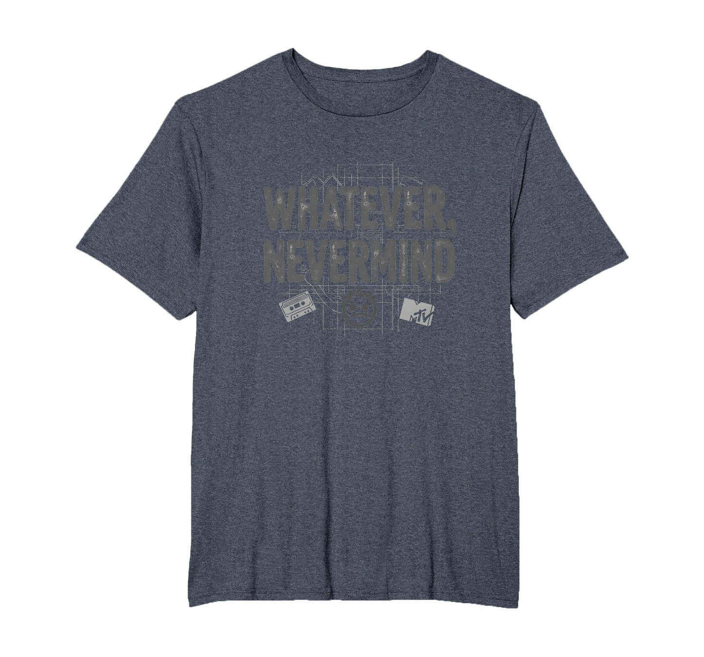 Whatever Nevermind Gen X Nostalgic 90S T-Shirt - Novelty Apparel Men Women - T-Shirt, Sweatshirt, Hoodie