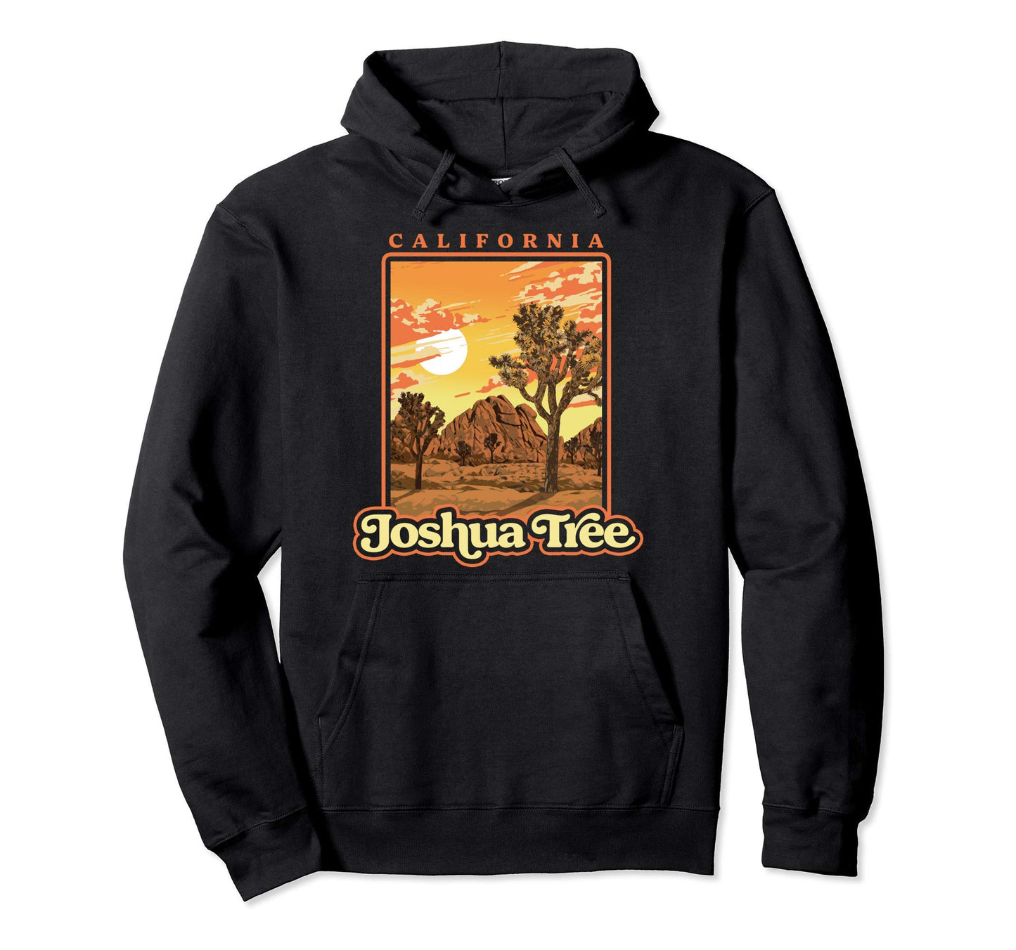 Joshua Tree National Park Wpa Hoodie - Fun Novelty Design Unisex - T-Shirt, Sweatshirt, Hoodie