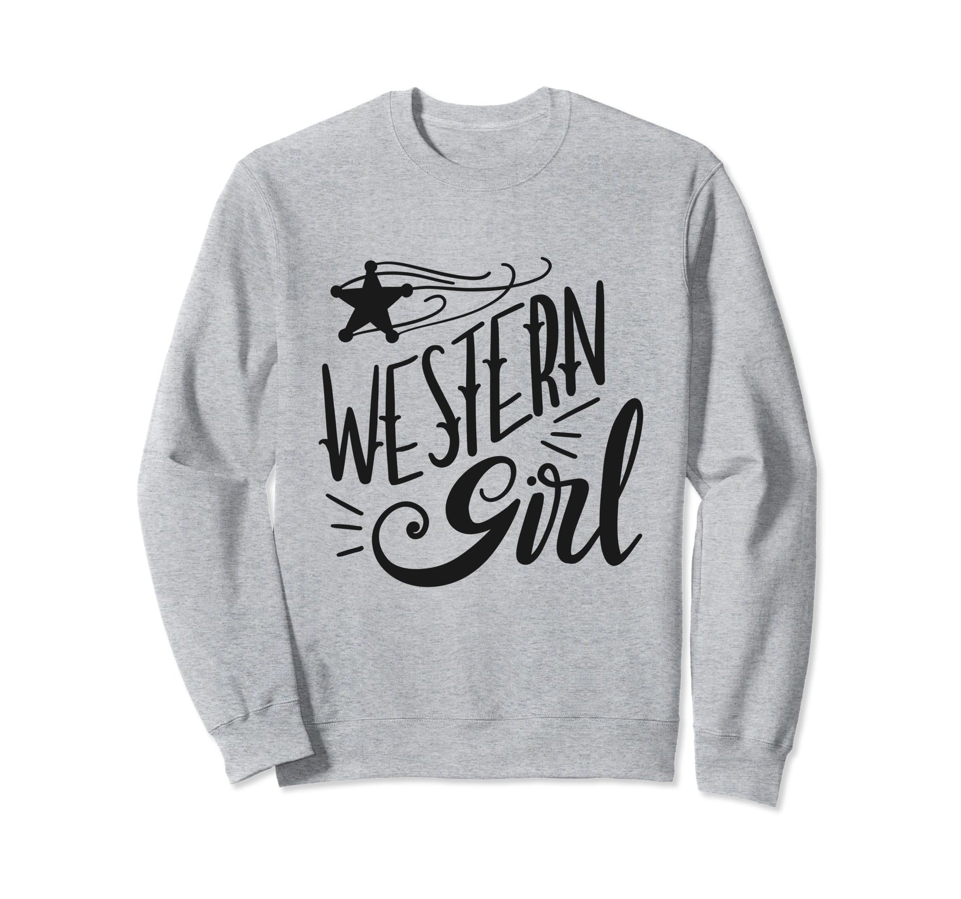 Western Cowboy Rodeo Cowgirl Sweatshirt - Trendy Graphic Unisex - T-Shirt, Sweatshirt, Hoodie