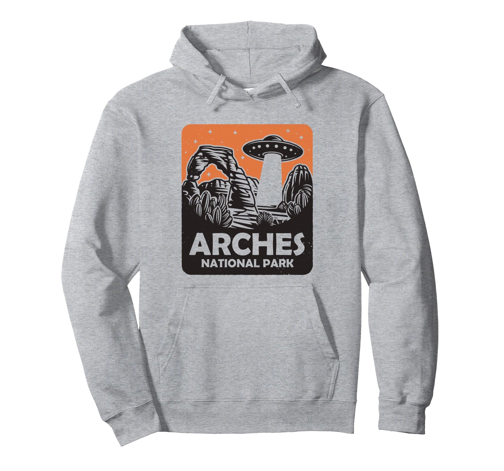 Delicate Arch Arches National Park Cryptid Hoodie - Novelty Apparel Unisex - T-Shirt, Sweatshirt, Hoodie
