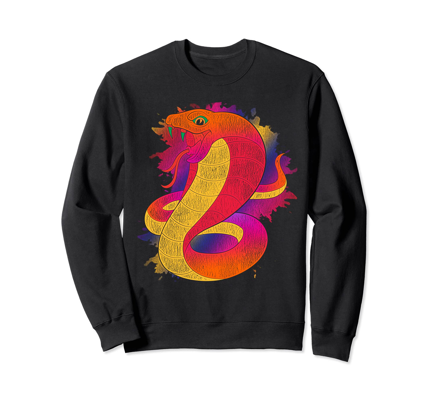 Vaporwave Aesthetic Predator Animal Sweatshirt - Unique Graphic Men Women - T-Shirt, Sweatshirt, Hoodie
