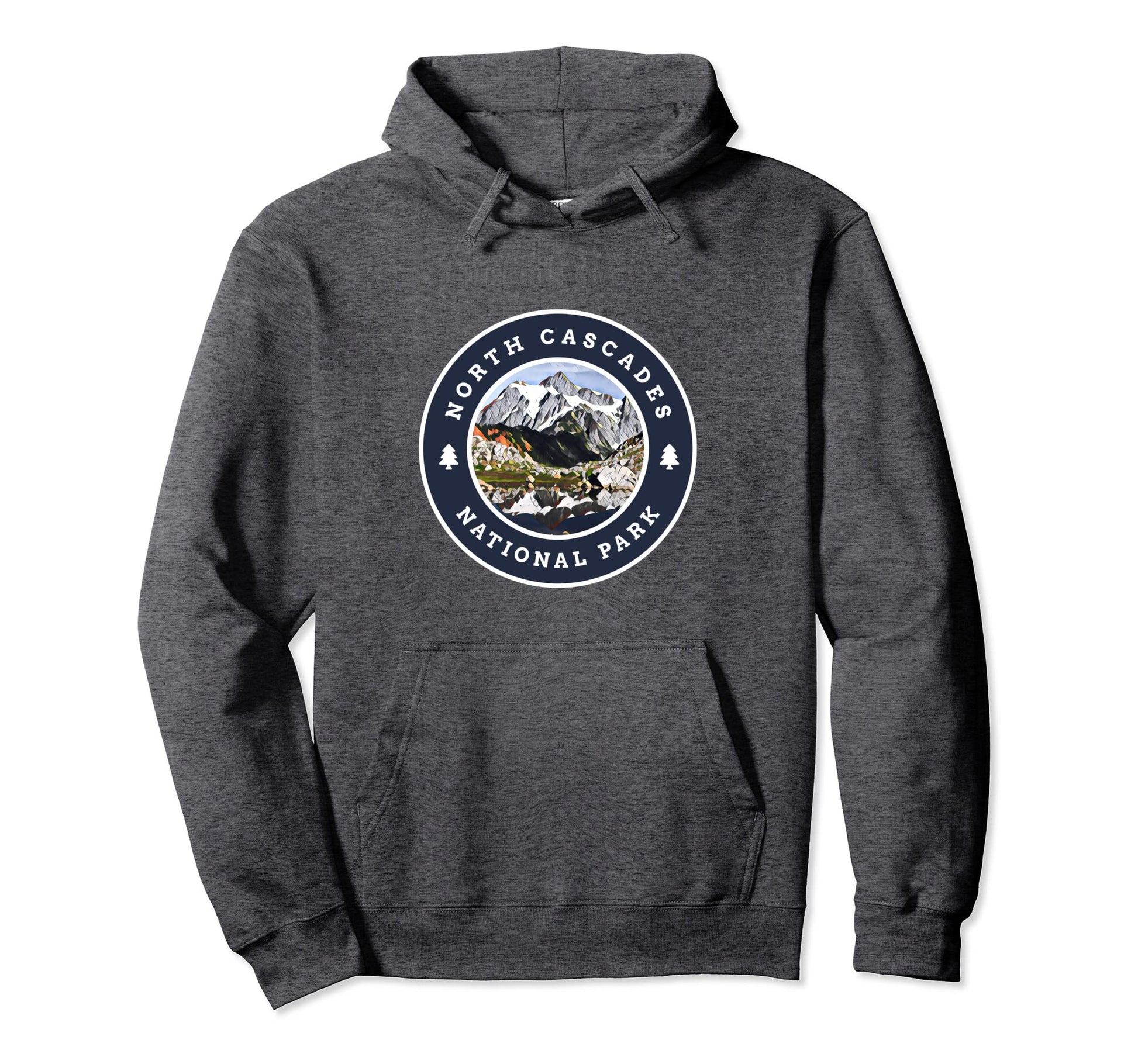 North Cascades National Park Washington Hoodie - Streetwear Style Unisex - T-Shirt, Sweatshirt, Hoodie