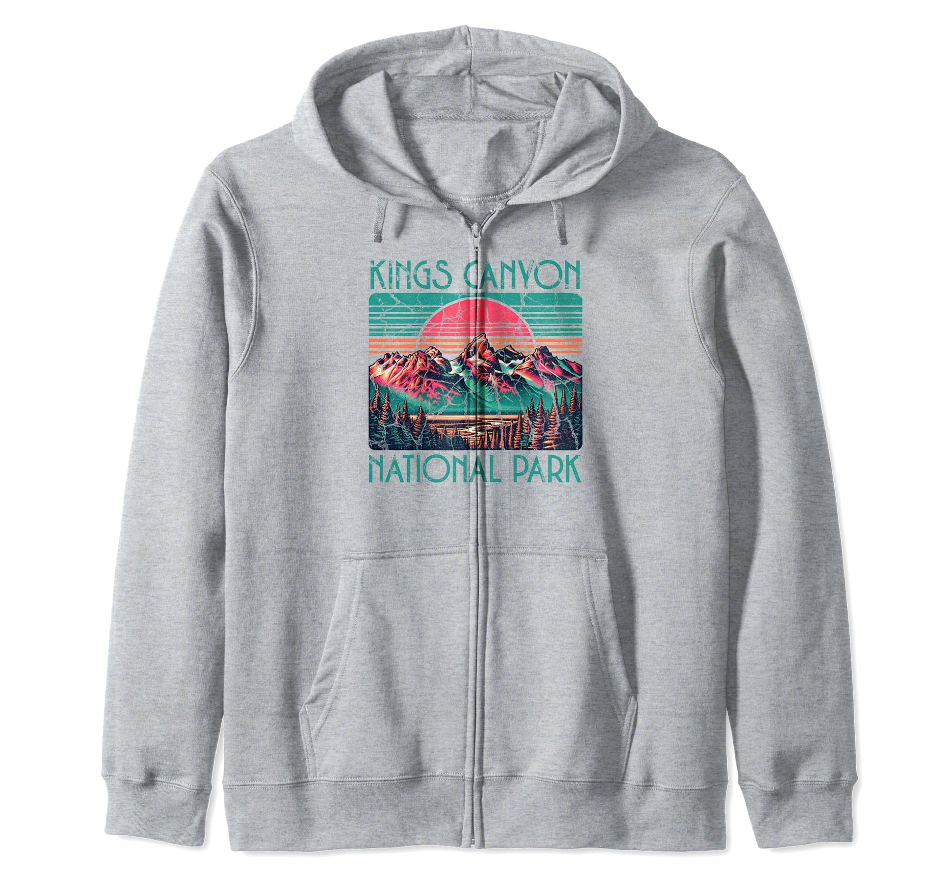 Kings Canyon National Park California Hoodie - Custom Art Print for Adults - T-Shirt, Sweatshirt, Hoodie