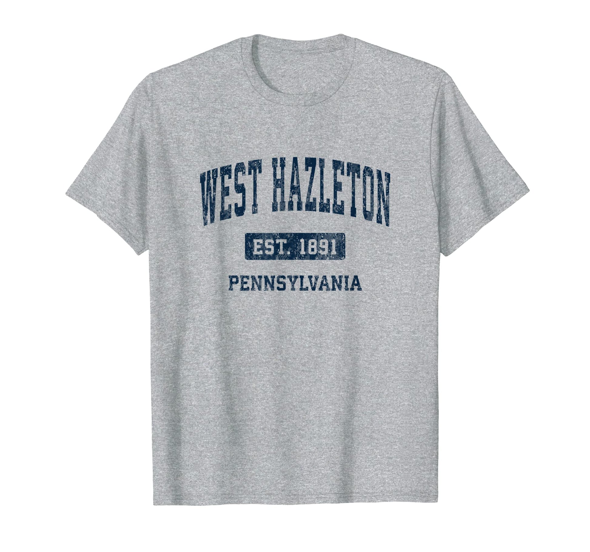 West Hazleton Pennsylvania Pa T-Shirt - Minimalist Print for Adults - T-Shirt, Sweatshirt, Hoodie