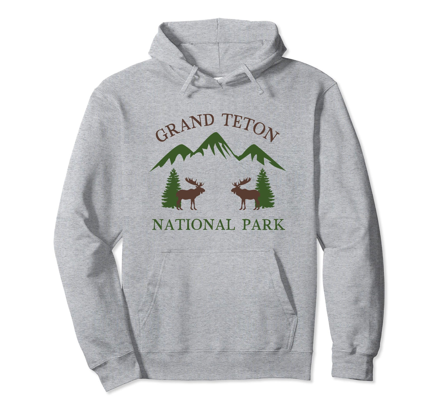 Grand Teton National Park Hoodie - Streetwear Style Men Women - T-Shirt, Sweatshirt, Hoodie