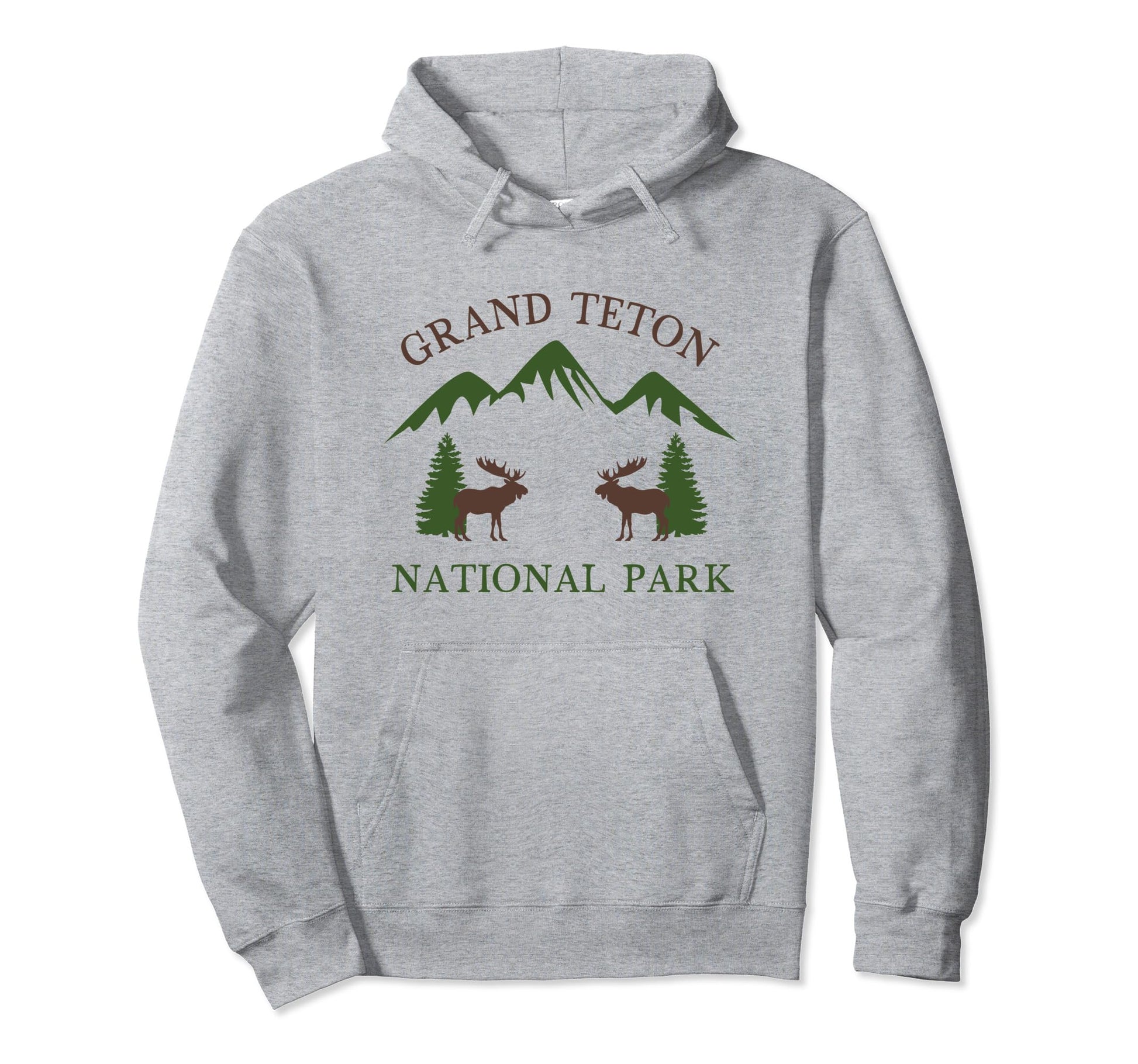 Grand Teton National Park Hoodie - Streetwear Style Men Women - T-Shirt, Sweatshirt, Hoodie