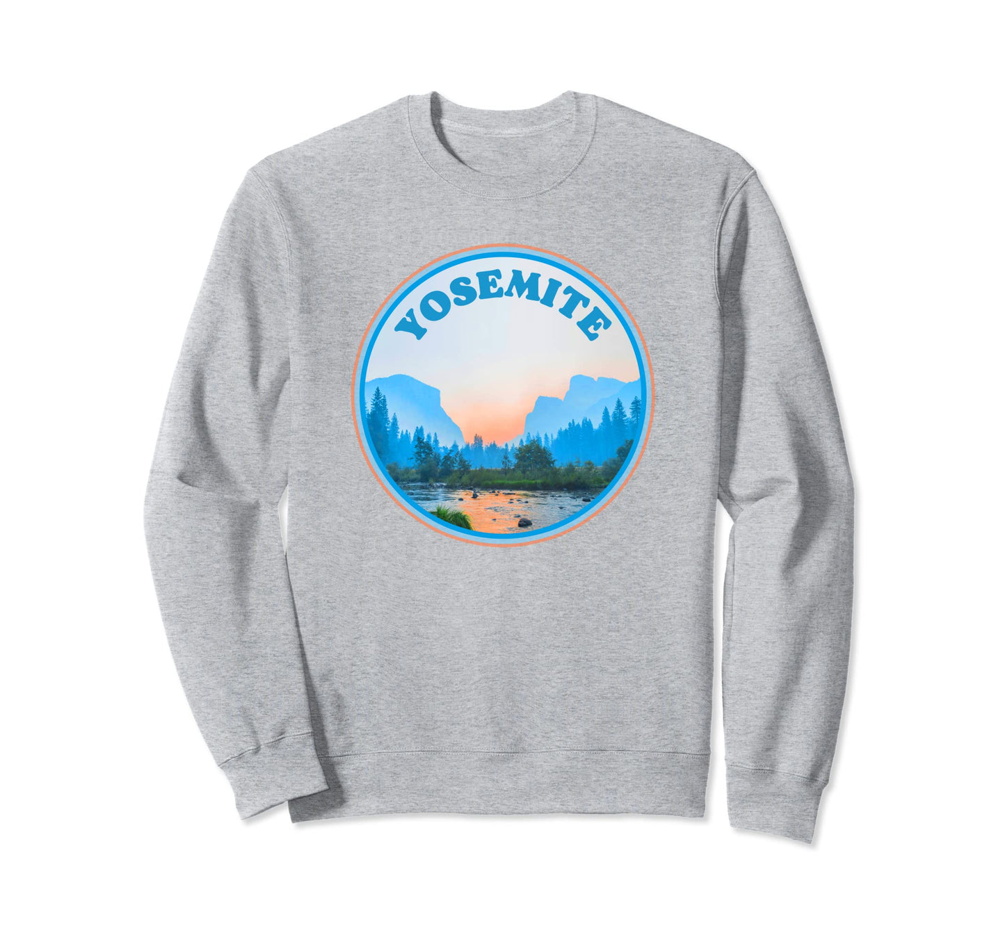 Yosemite Valley National Park Sweatshirt - Streetwear Style for Adults - T-Shirt, Sweatshirt, Hoodie