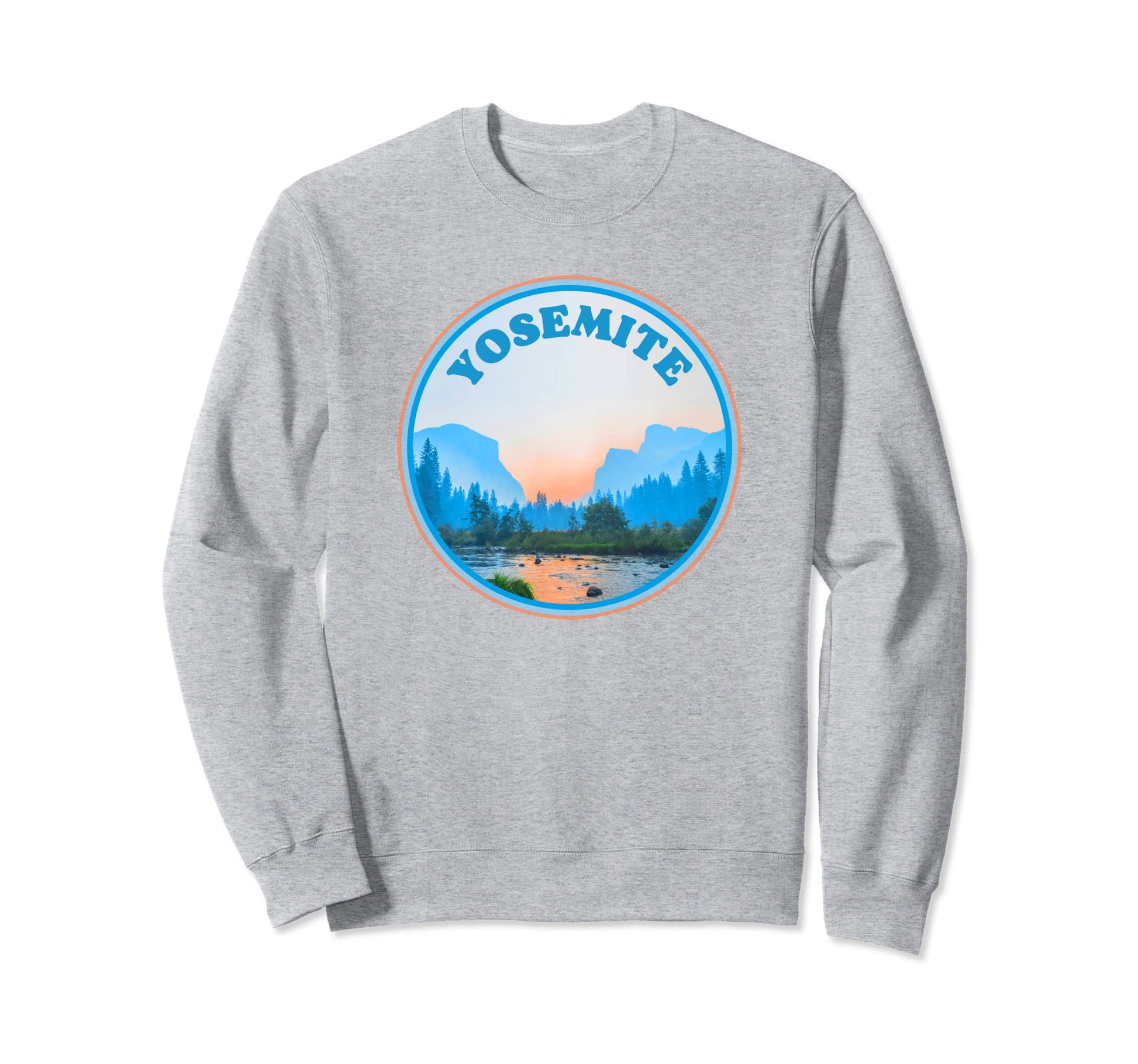 Yosemite Valley National Park Sweatshirt - Streetwear Style for Adults - T-Shirt, Sweatshirt, Hoodie