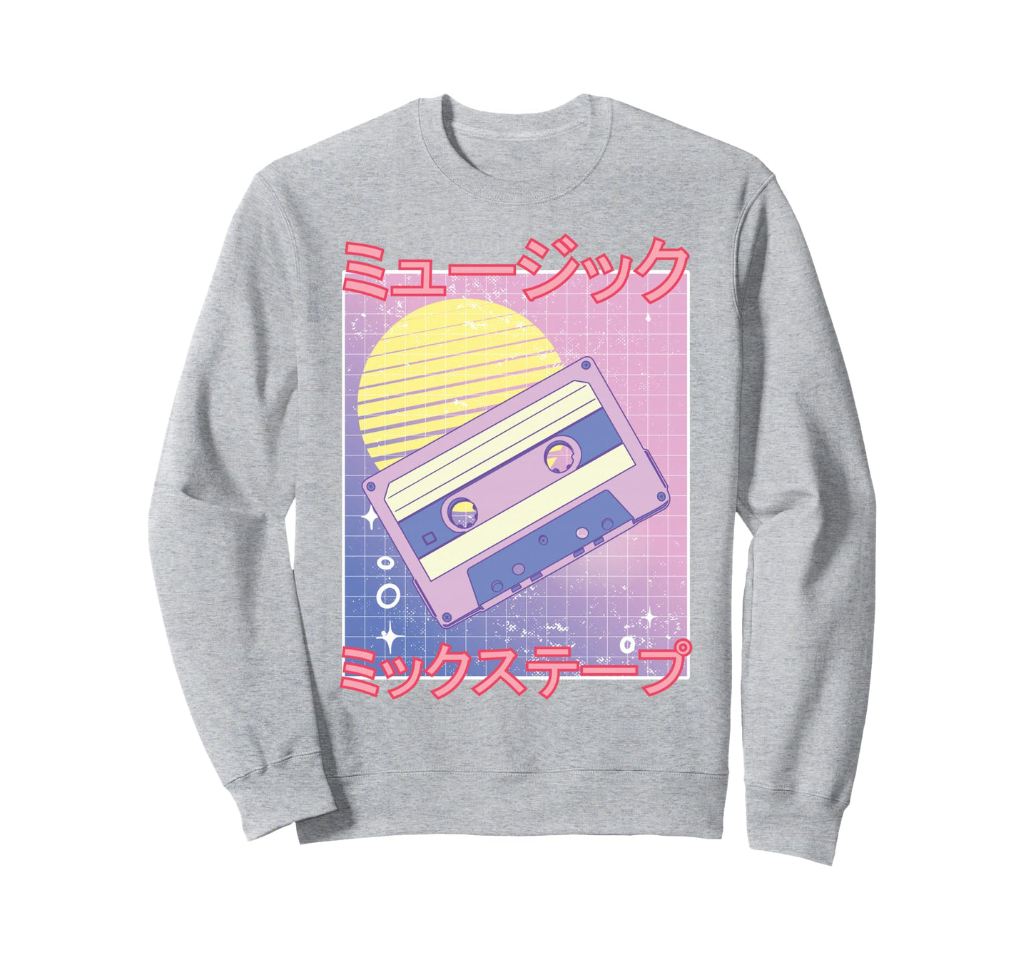 Mix Tape 80S Vaporwave Aesthetic Sweatshirt - Streetwear Style for Adults - T-Shirt, Sweatshirt, Hoodie