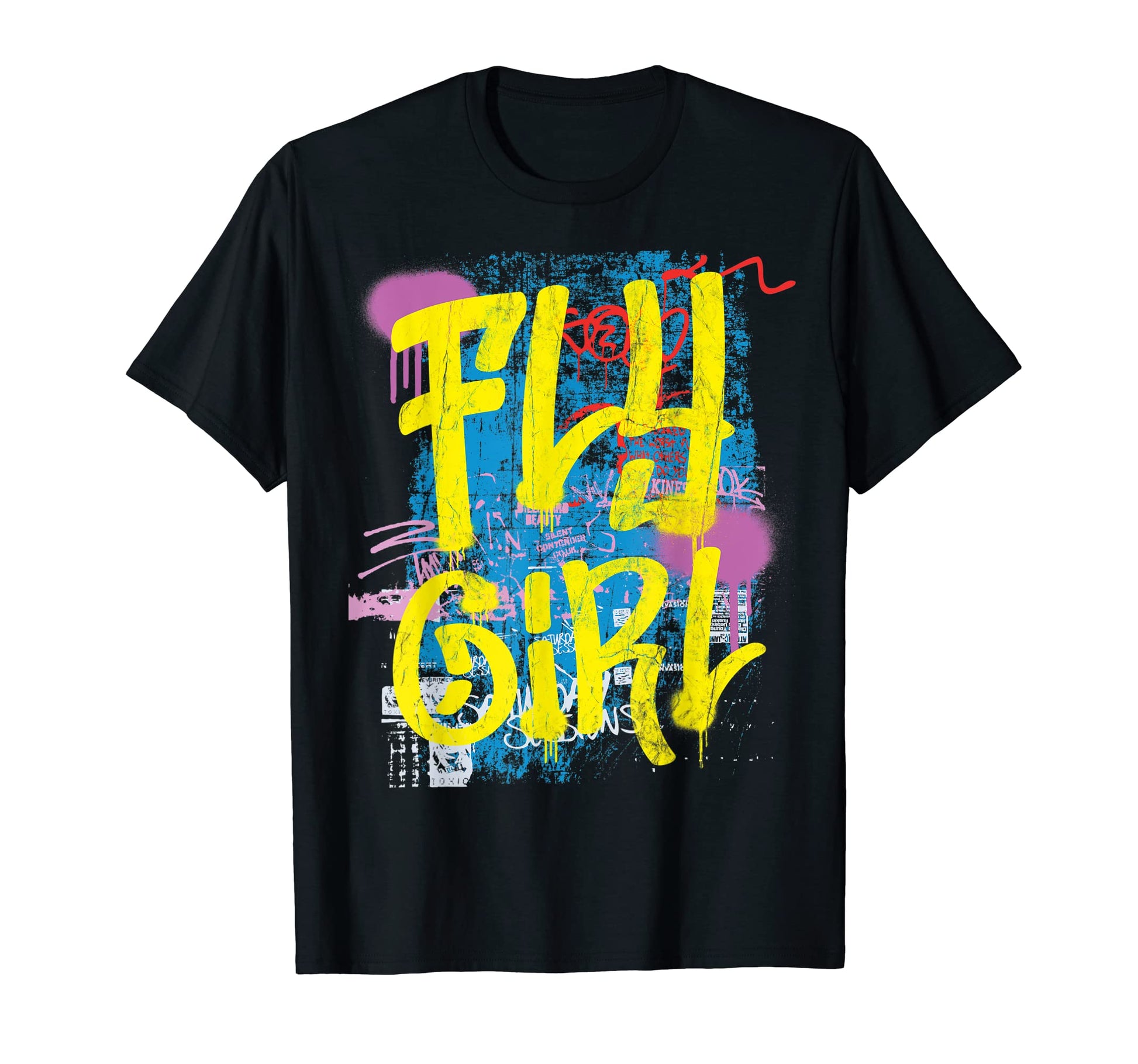 Fly 80S 90S Rap B Old School Hip T-Shirt - Fun Novelty Design for Adults - T-Shirt, Sweatshirt, Hoodie