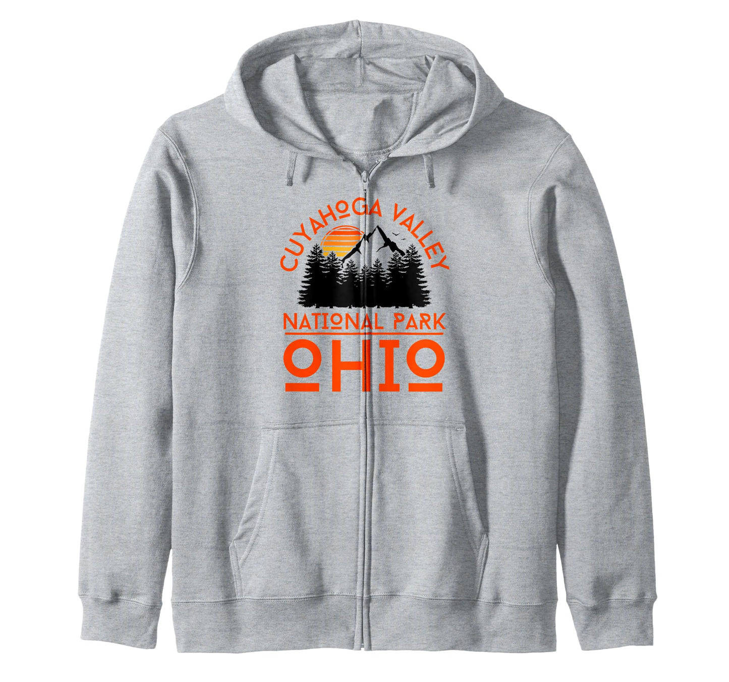Cuyahoga Valley National Park Ohio Usa Hoodie - Unique Graphic Unisex - T-Shirt, Sweatshirt, Hoodie