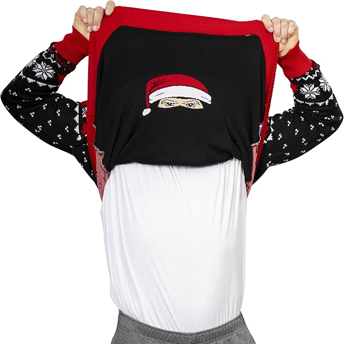 Ask Me About My Ninja Disguise Graphic Sweater - Gift Idea product image 3
