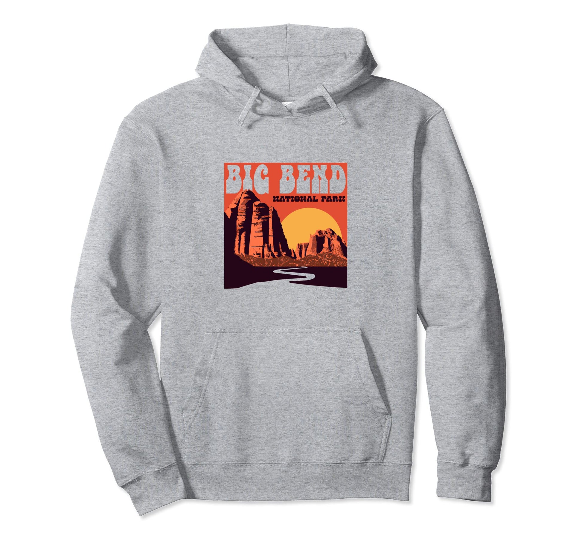 Big Bend Texas National Park Hoodie - Trendy Graphic Men Women - T-Shirt, Sweatshirt, Hoodie