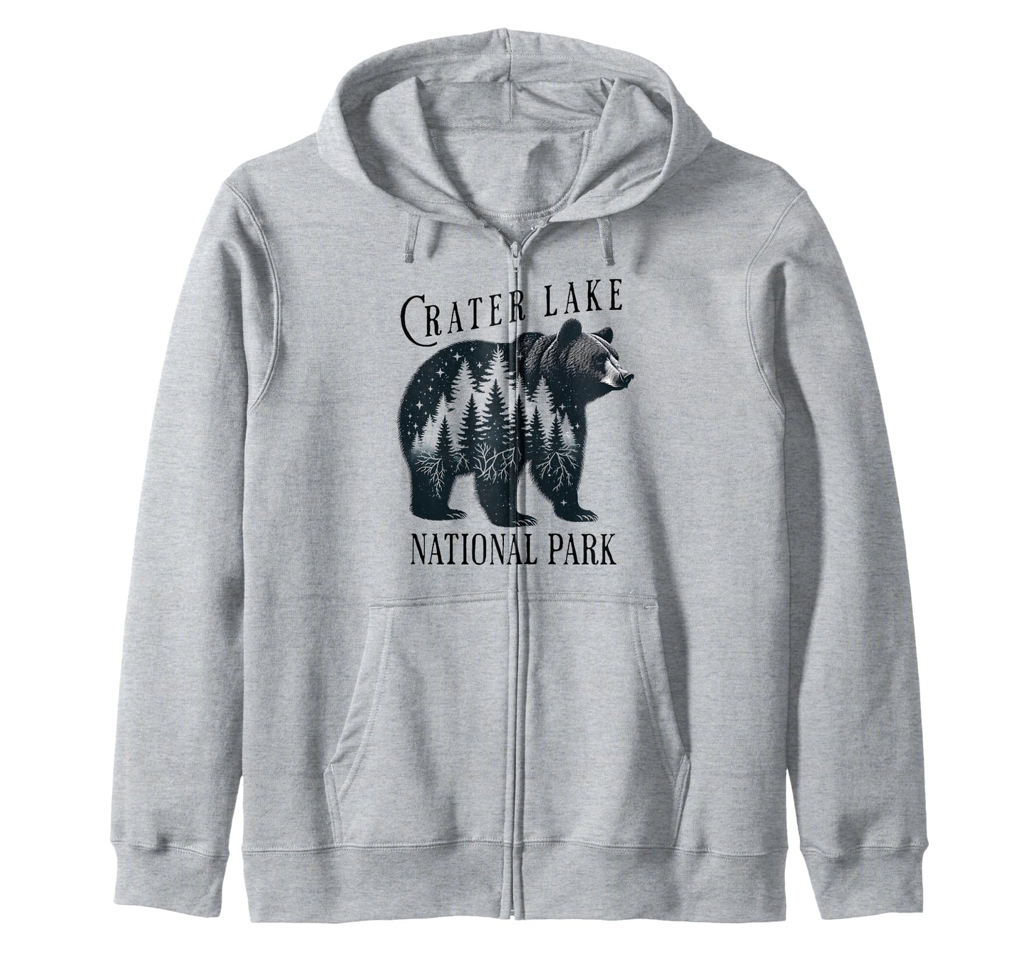 Crater Lake National Park Oregon Usa Outdoor Hoodie - Trendy Graphic Unisex - T-Shirt, Sweatshirt, Hoodie