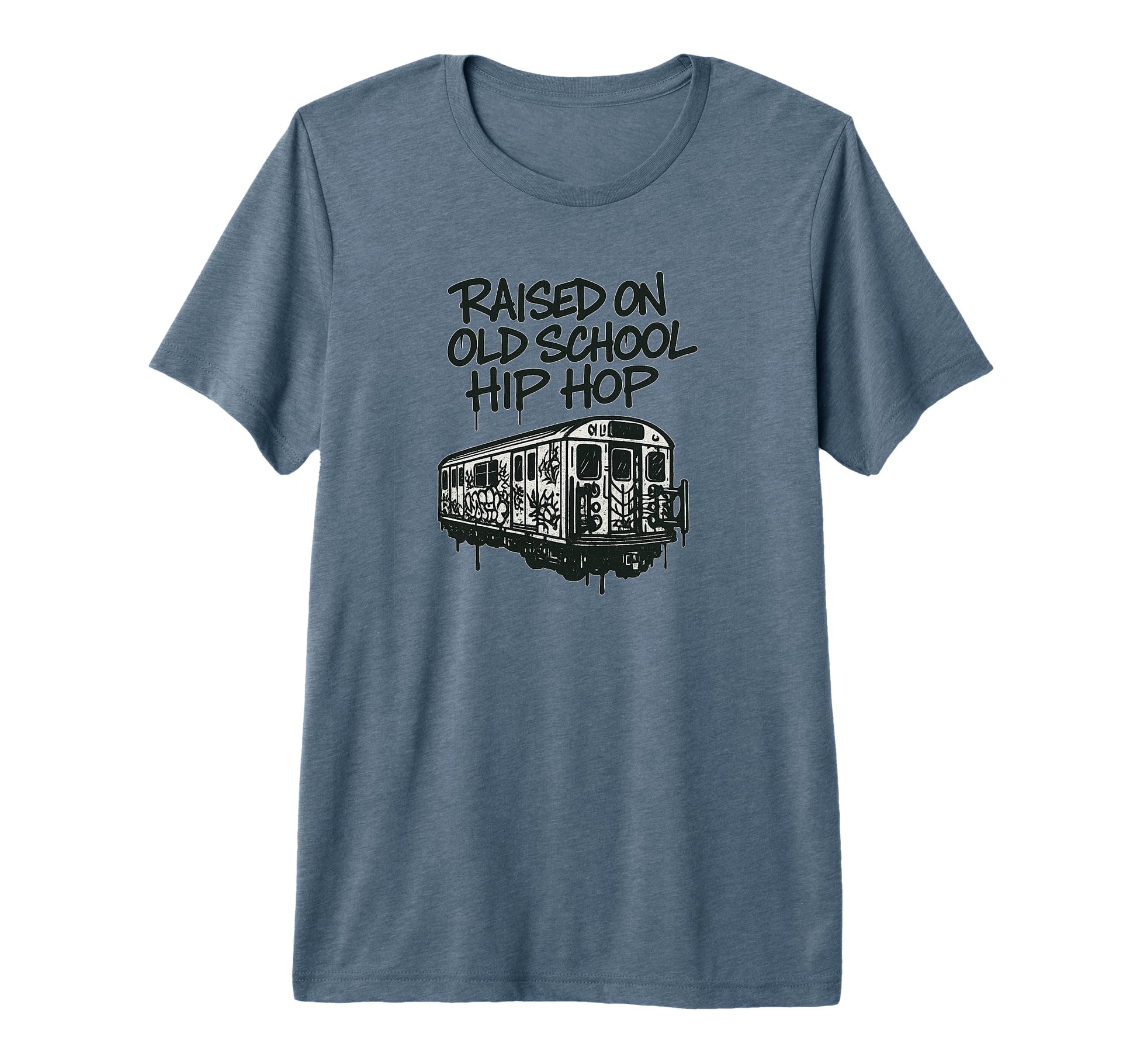 Raised Old School Hip Hop Graffiti T-Shirt - Aesthetic Graphic Unisex - T-Shirt, Sweatshirt, Hoodie