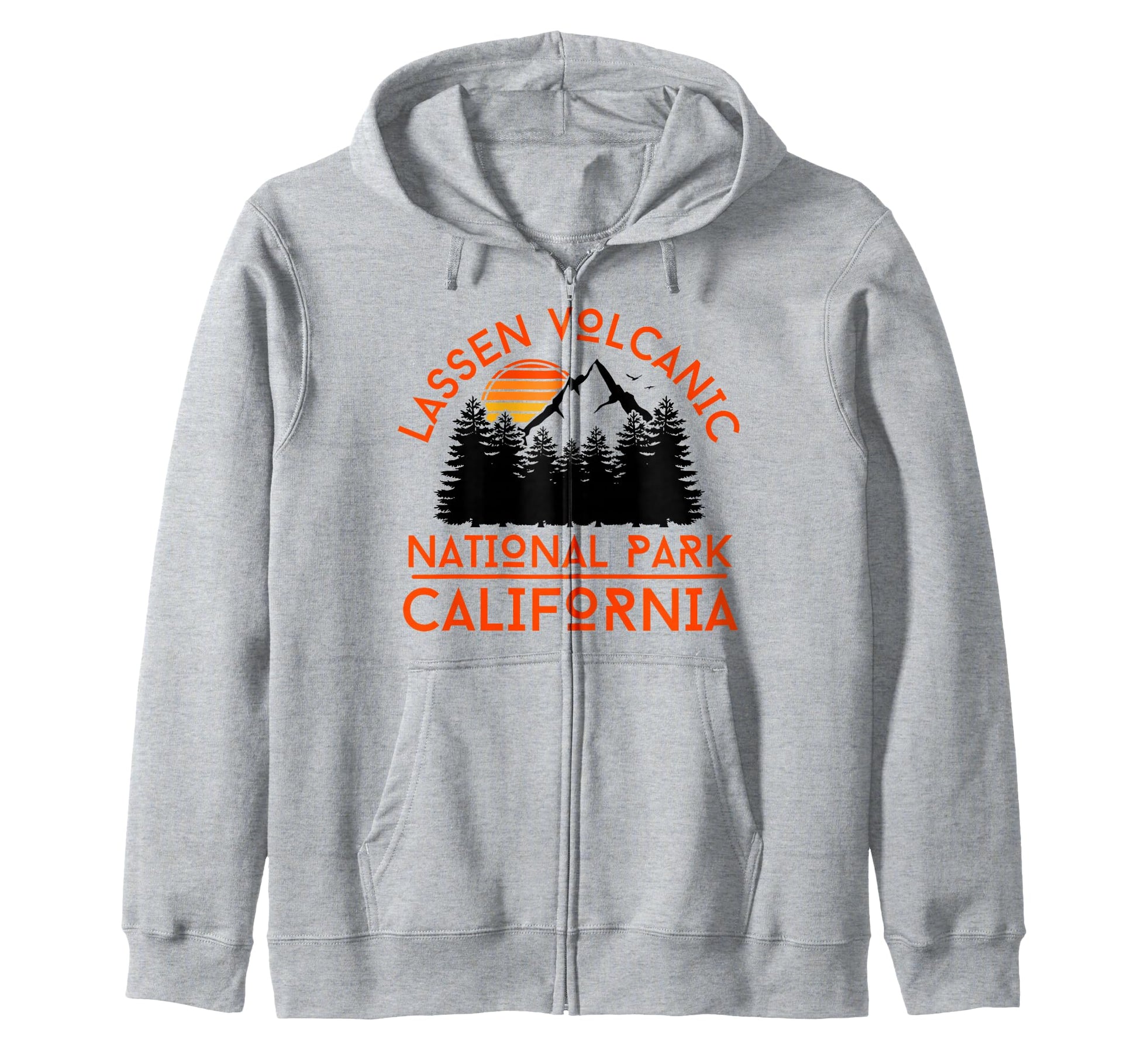 Lassen Volcanic National Park Sweatshirt - Minimalist Print for Adults - T-Shirt, Sweatshirt, Hoodie