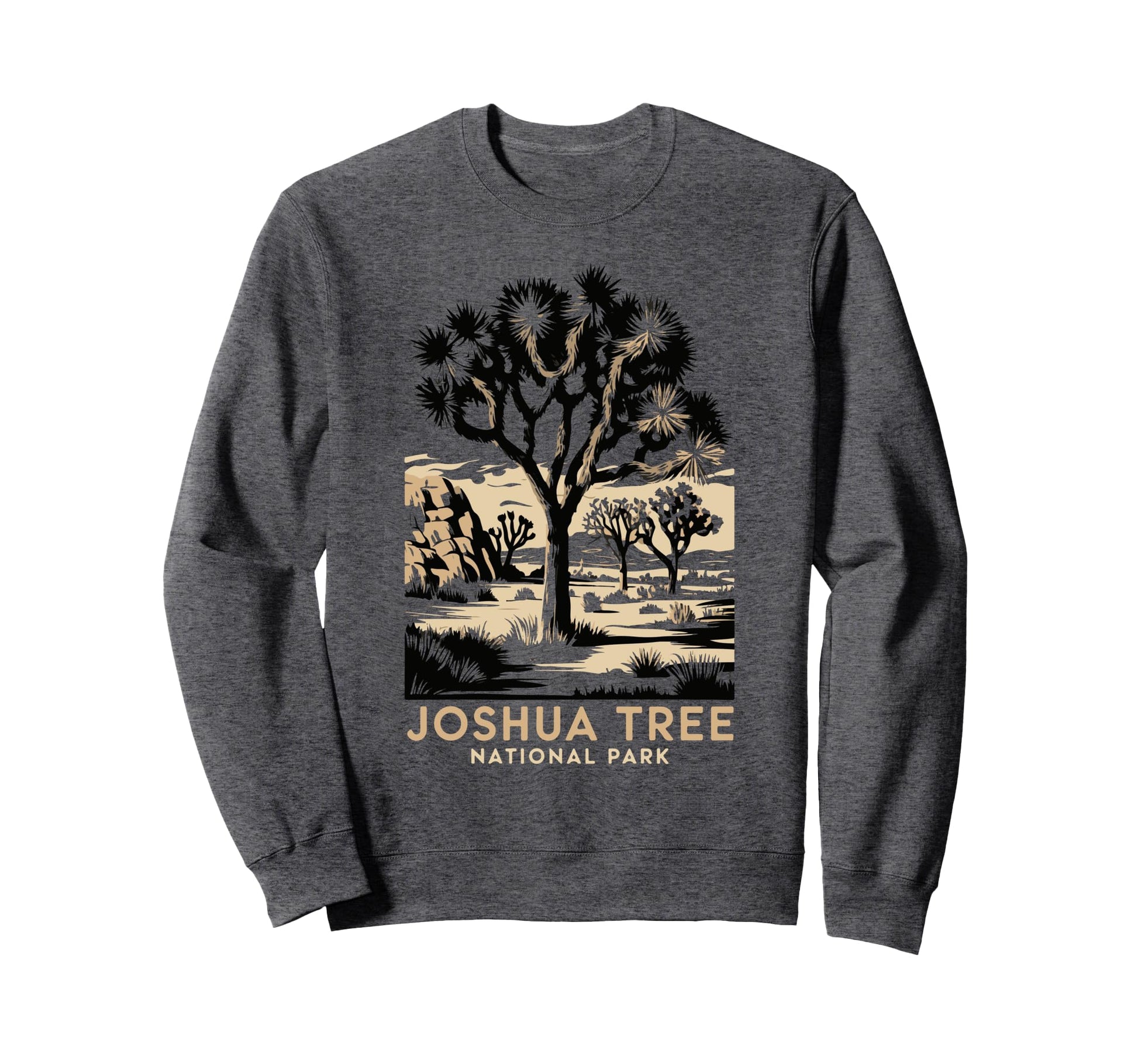Joshua Tree National Park Art California Sweatshirt - Trendy Graphic Unisex - T-Shirt, Sweatshirt, Hoodie