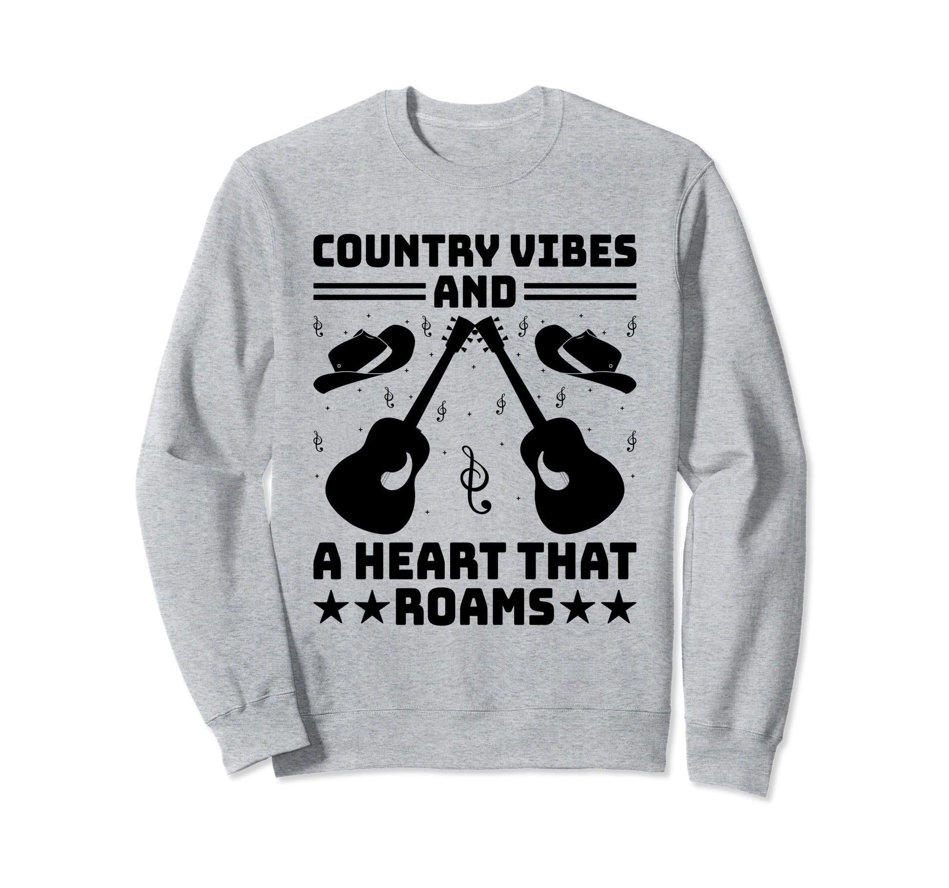 County Music Music Lover Western Sweatshirt - Custom Art Print Men Women - T-Shirt, Sweatshirt, Hoodie