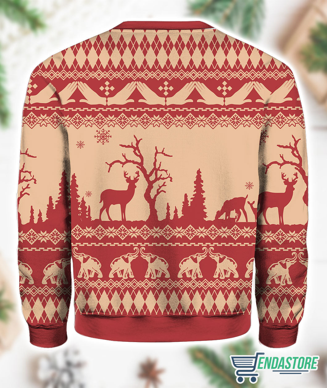 Delta Sigma Theta Limited Edition 3D Ugly Christmas Sweater - Holiday Gift product image 2