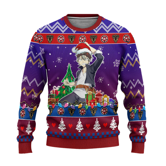 Asta Anime 3D Ugly Christmas Sweater - Holiday Gift product image