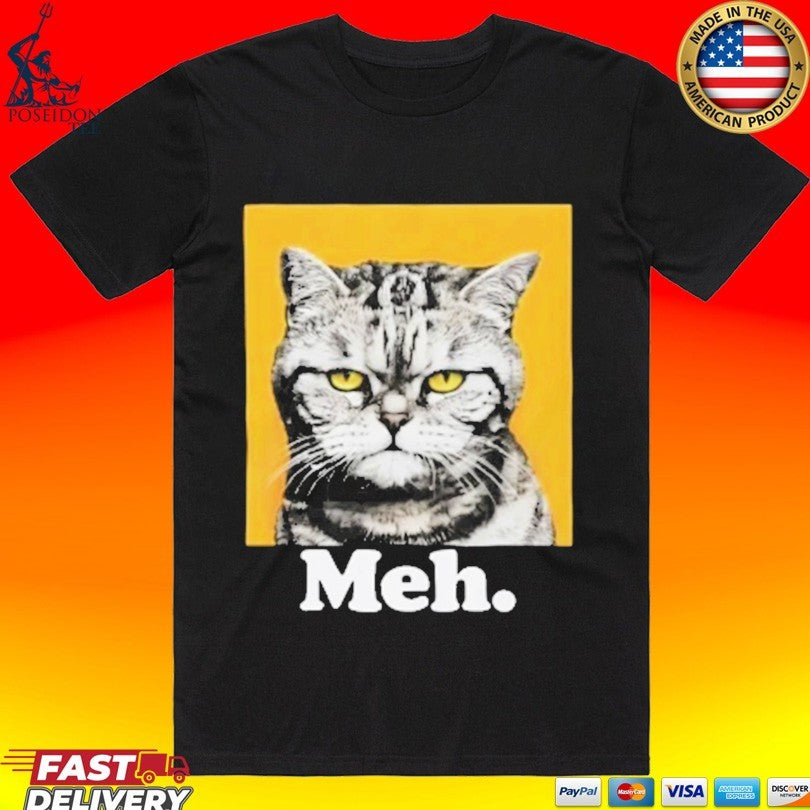 90 Day The Single Life Meh Cat - Adult & Kids T-Shirts, Sweatshirts & Hoodies apparel design preview 1