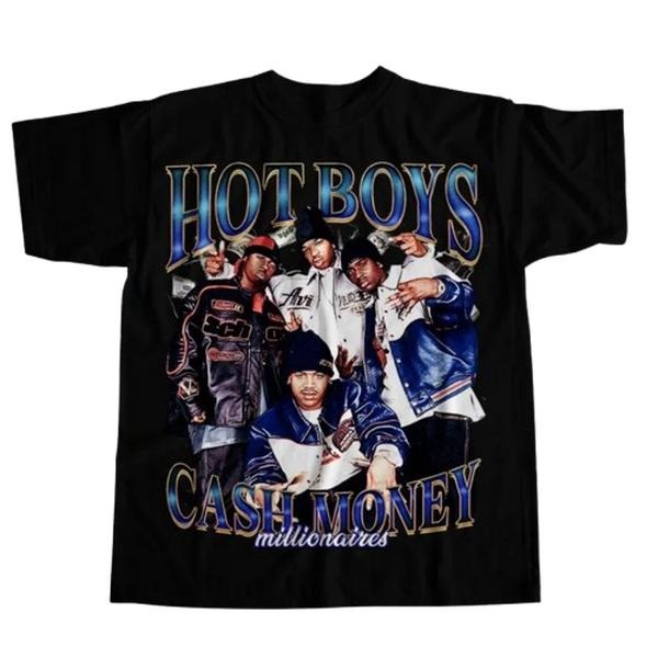 90s Cash Money Hot Fan Classic Cotton - Adult & Kids T-Shirts, Sweatshirts & Hoodies apparel design preview 1