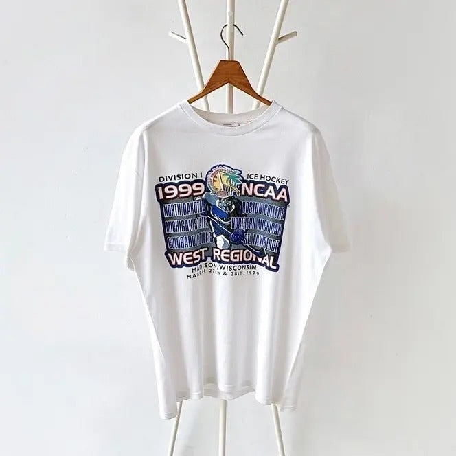 90s NCAA Ice Hockey West Regional Casual - Adult & Kids T-Shirts, Sweatshirts & Hoodies apparel design preview 1