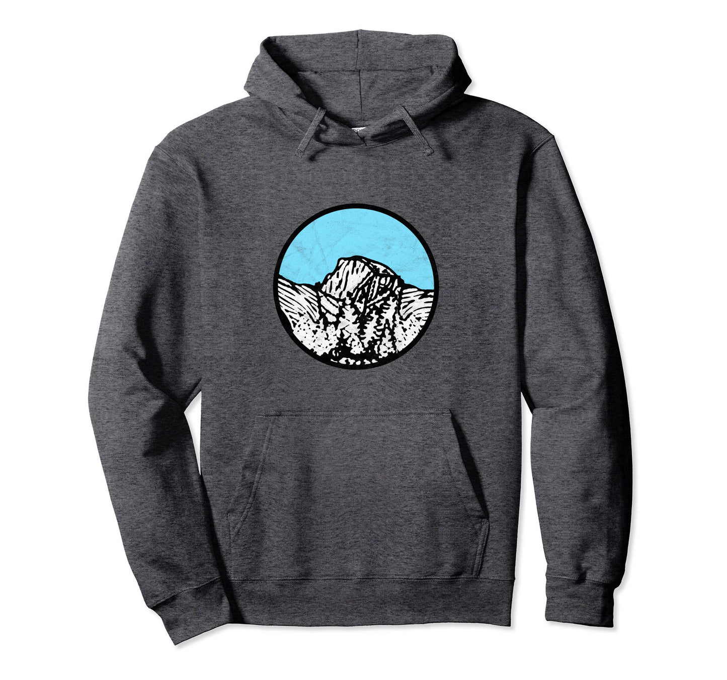 Minimalist Hipster Yosemite National Park Hoodie - Unique Graphic Men Women - T-Shirt, Sweatshirt, Hoodie