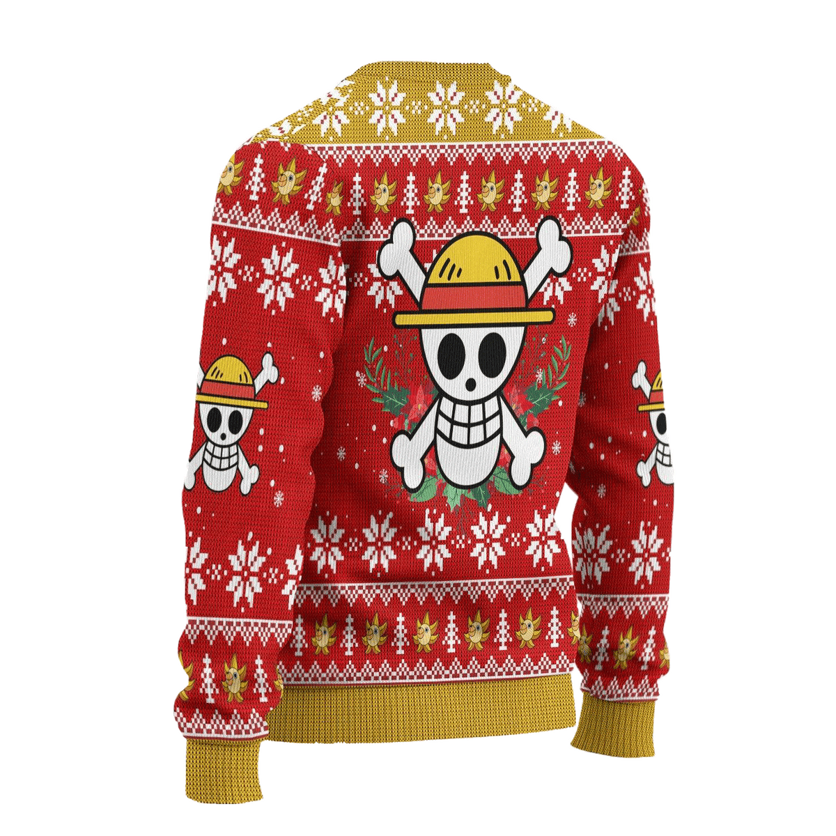 Luffy One Piece Anime 3D Ugly Christmas Sweater - Holiday Gift product image 2
