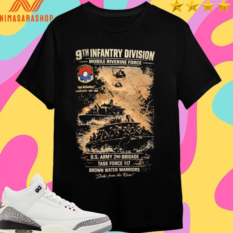 9th Infantry Division Mobile Riverine Force Us Army - Adult & Kids T-Shirts, Sweatshirts & Hoodies apparel design preview 1