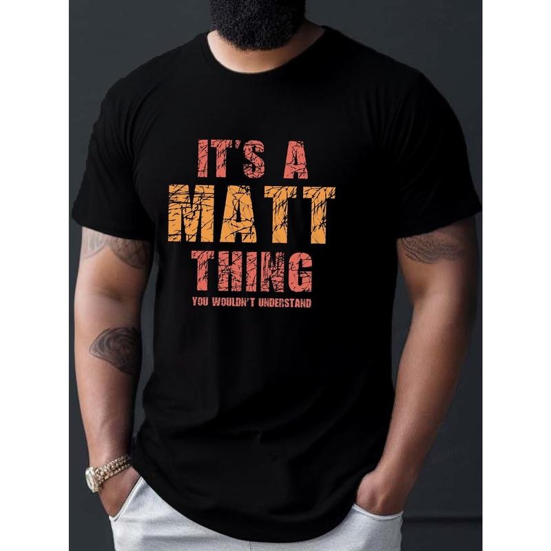 Fun Matt Themed Printed Casual Summer. Made USA - Adult & Kids T-Shirts, Sweatshirts & Hoodies apparel design preview 1