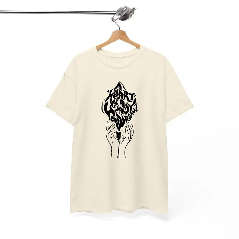 Heart'S Heavy Burden Howls Moving Castle Calcifer - Adult & Kids T-Shirts, Sweatshirts & Hoodies apparel design preview 1