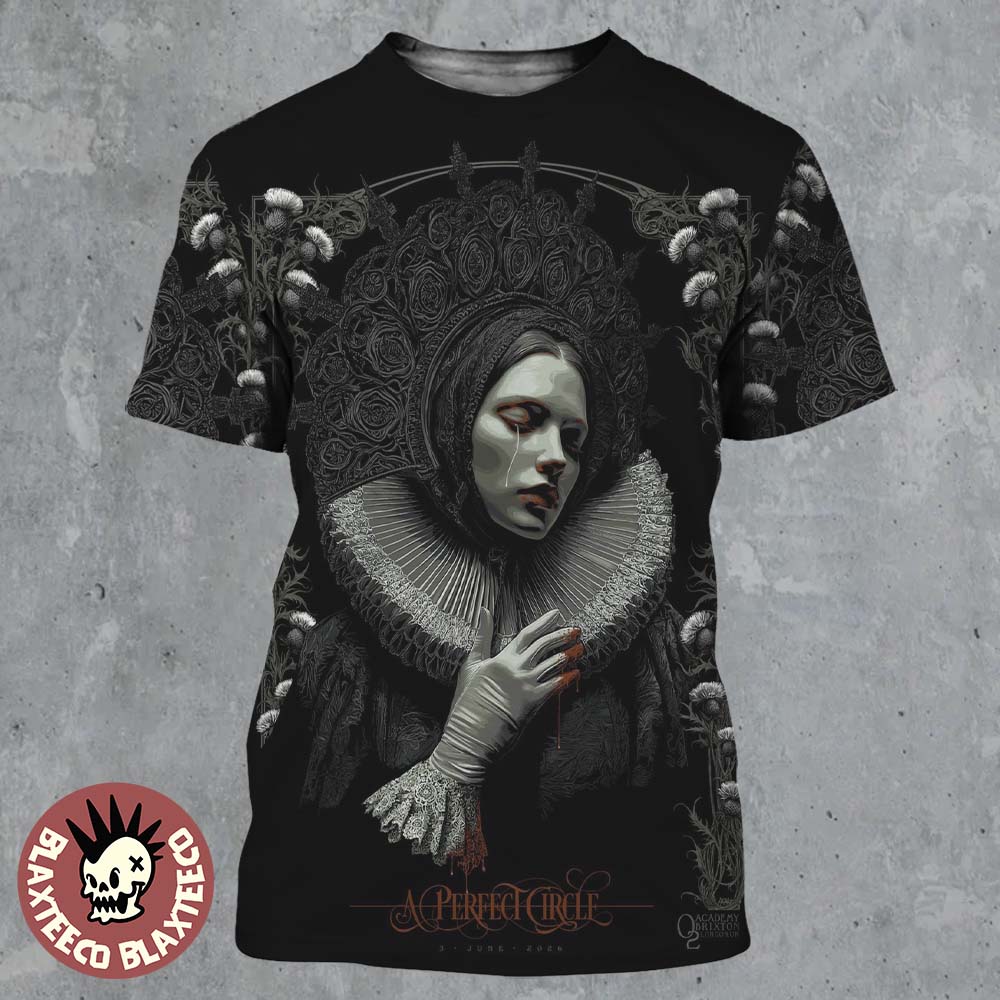 A Perfect Circle London UK 2026 Night 1 Exclusive - Adult & Kids T-Shirts, Sweatshirts & Hoodies apparel design preview 1