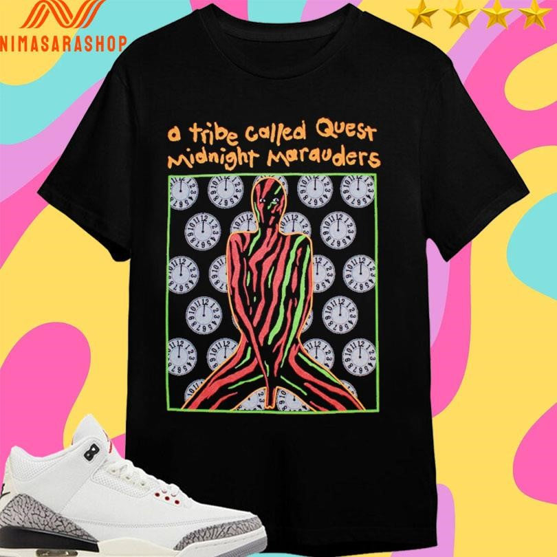 A Tribe Called Quest Midnight Marauders - Adult & Kids T-Shirts, Sweatshirts & Hoodies apparel design preview 1