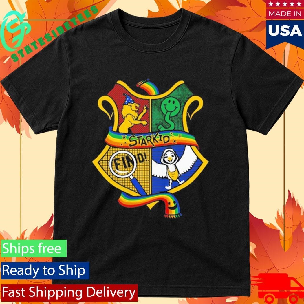 A Very Potter Musical StarKid 4‑House Crest - Adult & Kids T-Shirts, Sweatshirts & Hoodies apparel design preview 1
