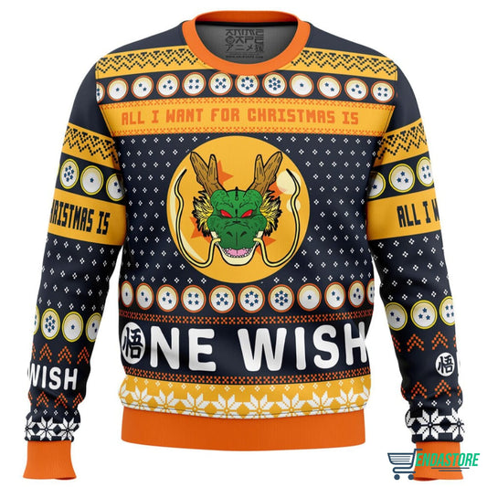 A Very Shenron 3D Christmas Sweater - Holiday Gift product image