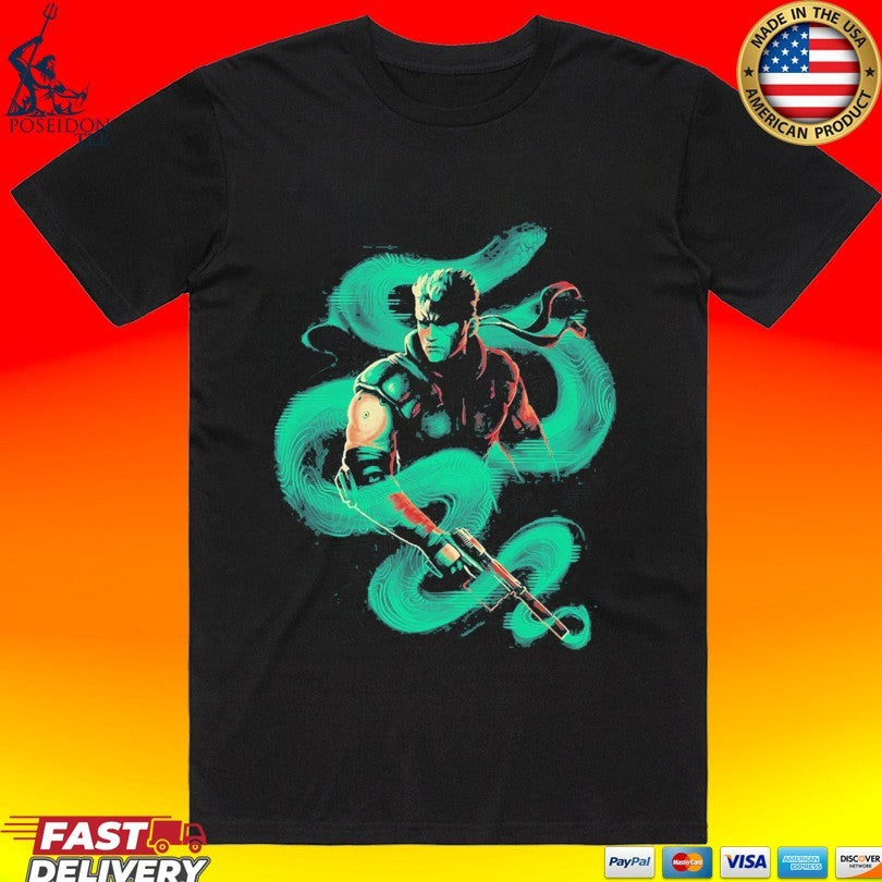 Metal Gear Solid Snake - Adult & Kids T-Shirts, Sweatshirts & Hoodies apparel design preview 1