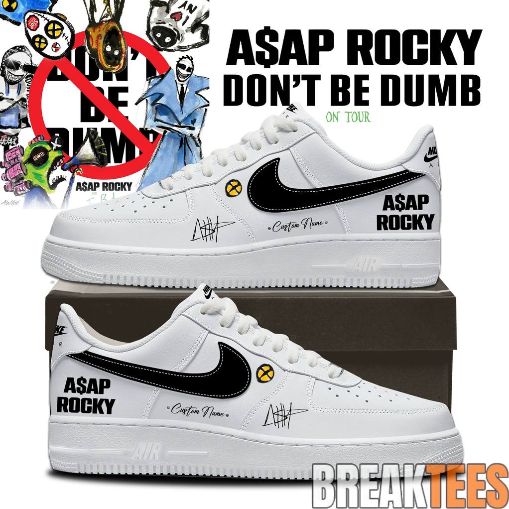 AAP ROCKY DONT BE DUMB WORLD TOUR 2026 Special Air - Adult & Kids T-Shirts, Sweatshirts & Hoodies apparel design preview 1