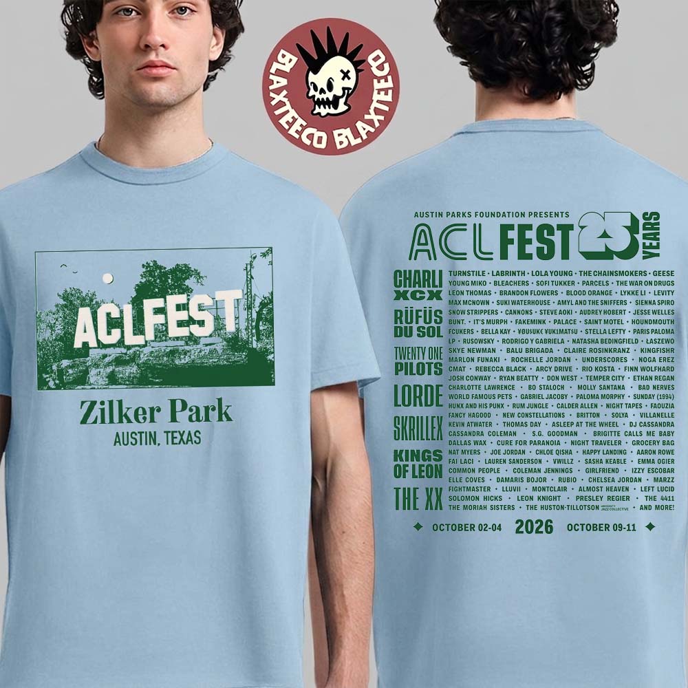 ACL Fest 2026 Austin City Limits Festival Merch In - Adult & Kids T-Shirts, Sweatshirts & Hoodies apparel design preview 1