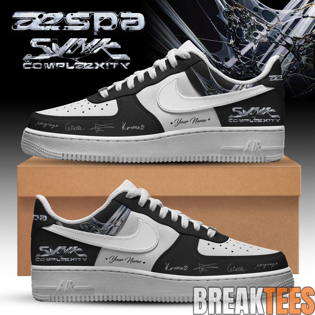 AESPA SYNK COMPLXITY Tour Special Air Force 1 - Adult & Kids T-Shirts, Sweatshirts & Hoodies apparel design preview 1