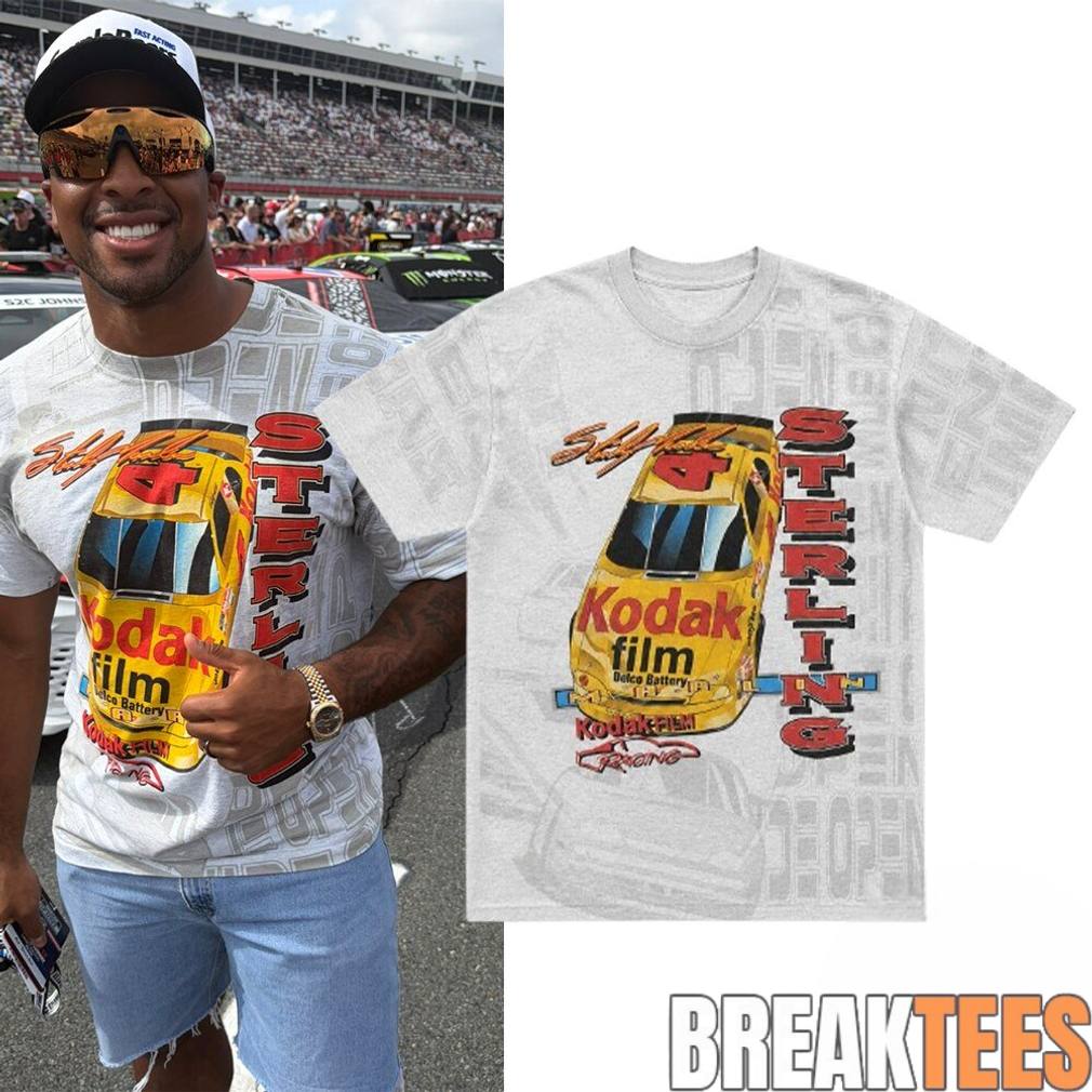 AJ Dillon Kodak Racing Sterling Marlin - Adult & Kids T-Shirts, Sweatshirts & Hoodies apparel design preview 1
