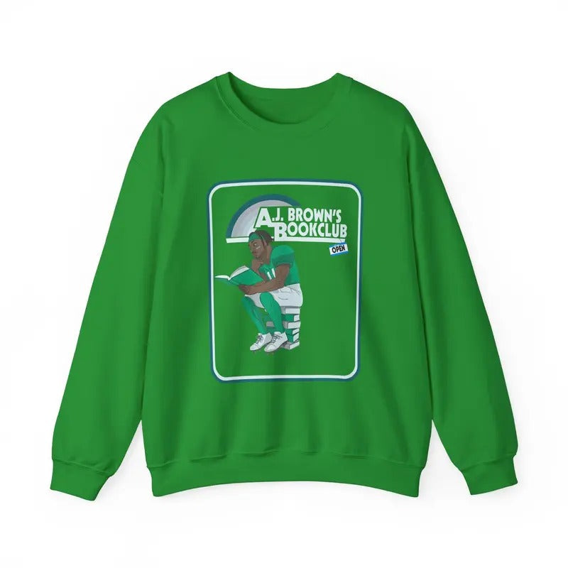 AJ'S Book Club Philadelphia Football Game Day Fan - Adult & Kids T-Shirts, Sweatshirts & Hoodies apparel design preview 1