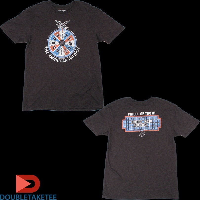 Aaron Lewis Wheel Of Truth The American Patriot - Adult & Kids T-Shirts, Sweatshirts & Hoodies apparel design preview 1
