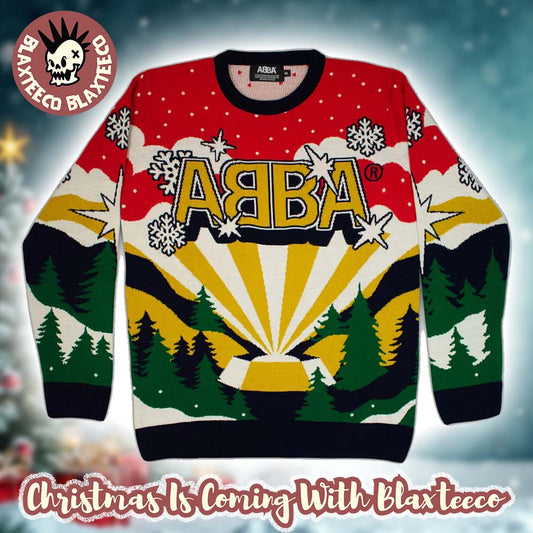 Abba Arena Sunrise Winter Collection Holiday Jumper Ugly Christmas Sweater - Holiday Gift product image