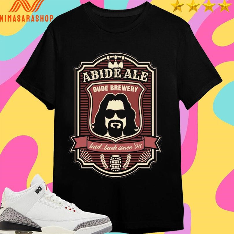 Abide Ale Dude Brewery Laid-Back Since 98 - Adult & Kids T-Shirts, Sweatshirts & Hoodies apparel design preview 1