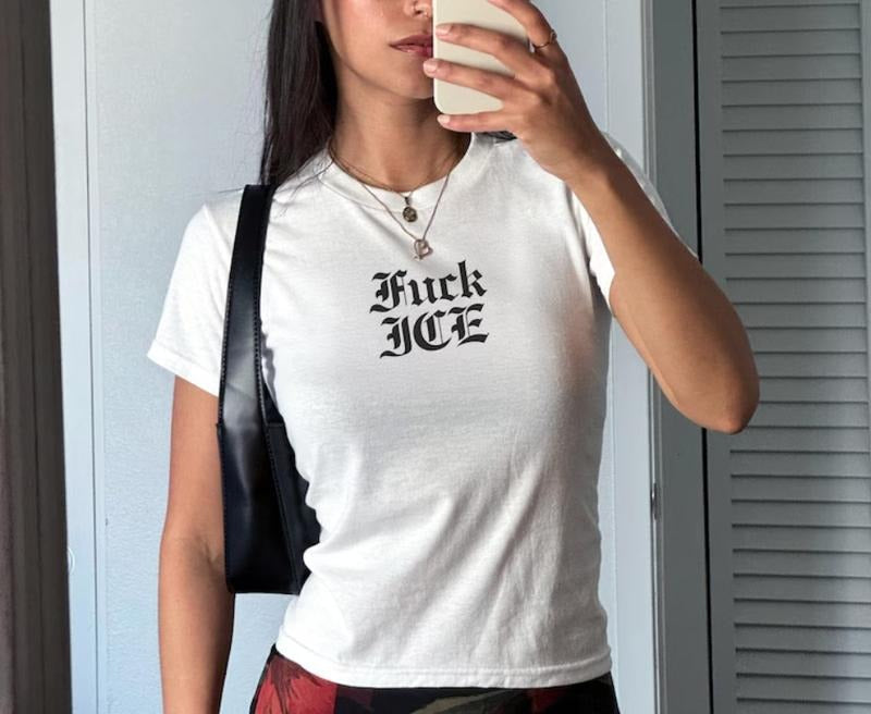 Abolish Ice Baby Fck Comfort Colors Chinga La Migra - Adult & Kids T-Shirts, Sweatshirts & Hoodies apparel design preview 1