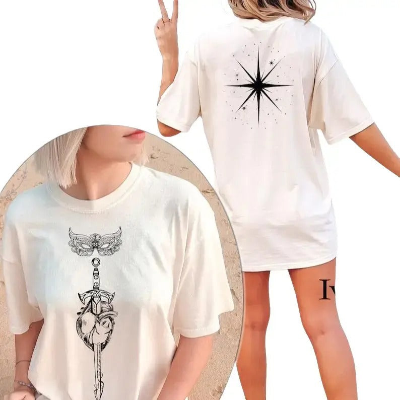 Acotar Nesta Archeron Starborn Lady Death Valkyrie - Adult & Kids T-Shirts, Sweatshirts & Hoodies apparel design preview 1