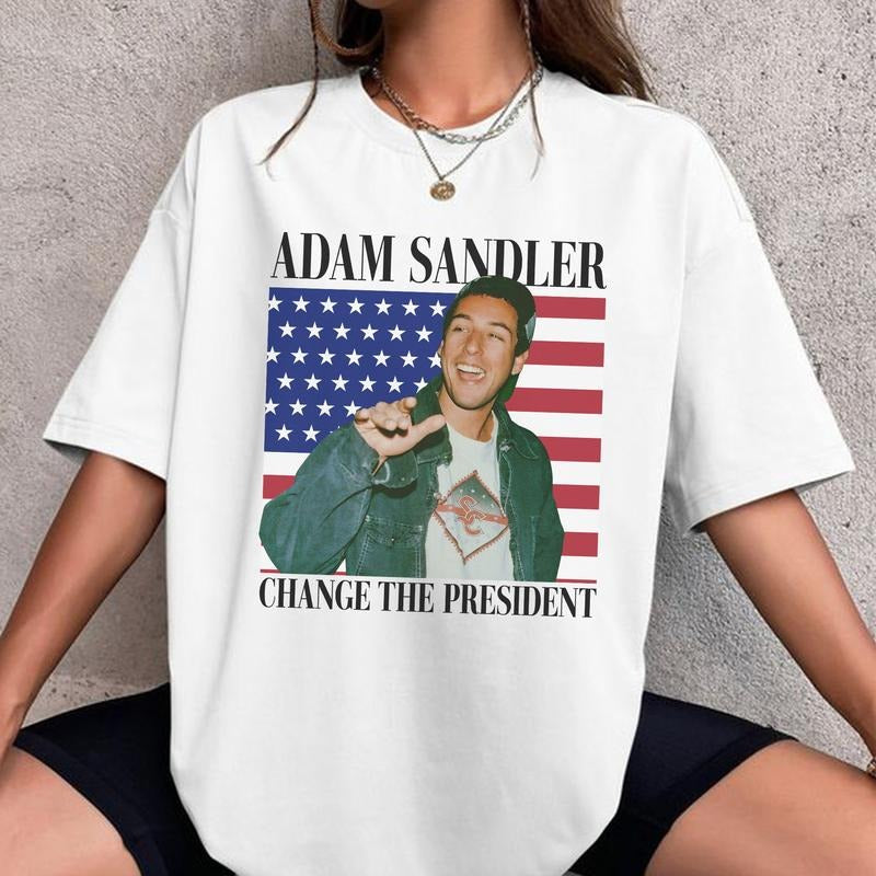 Ad4m Sandl4r Chance President Fan Retro Comfort - Adult & Kids T-Shirts, Sweatshirts & Hoodies apparel design preview 1